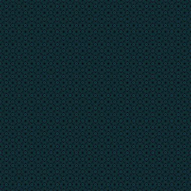 En az siyah arkaplanı kaplayan tekrarlayan geometrik şekillerle, parlak sınır etkisi illüstrasyonu. Web tasarımı, duvar kağıdı, dijital grafikler, ambalaj, nesneler ve sanatsal dekorasyonlar.