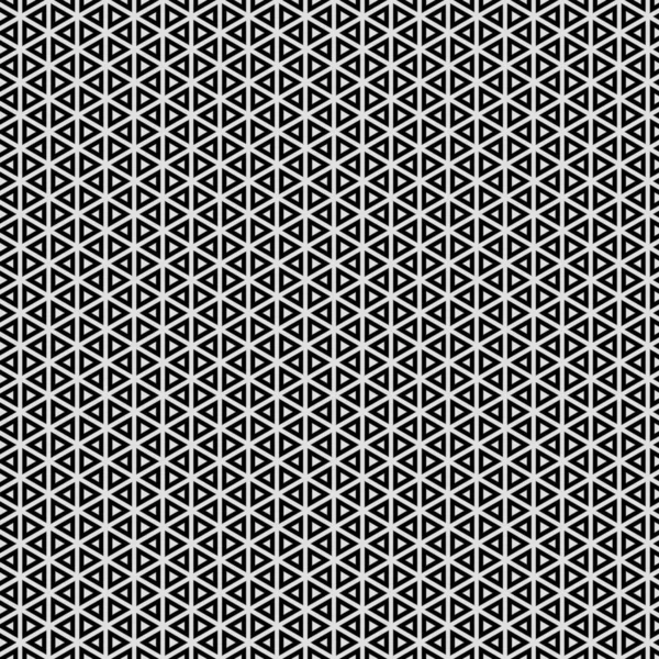 Illustrazione Bianco Nero Con Ripetute Forme Geometriche Che Coprono Sfondo — Foto Stock