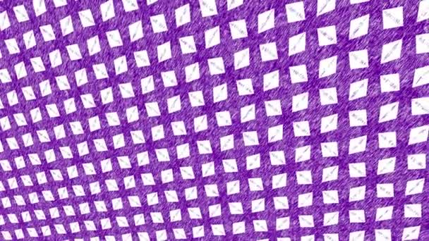 彩色主题 铅笔笔划在最小的黑色背景上 横向和纵向倾斜 最初从左边移动到右边 由几何图形组成 — 图库视频影像