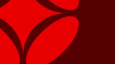 Renkli bir grafik nesne çok renkli arkaplan, üst soldan alt sağa saat yönünde döner, boyutu küçük ekrandan tam ekrana ve sonra tekrar küçük ekrana.