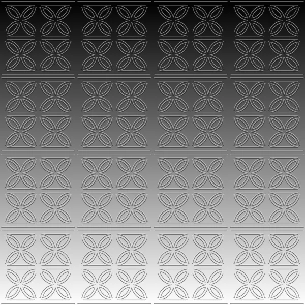Bas Relief Ilustração Com Formas Geométricas Repetitivas Cobrindo Fundo Design — Fotografia de Stock