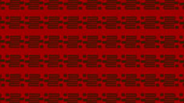 Kaleydoskop animasyonuna sahip renkli grafik deseni, psikedelik, hipnotik ve stroboskopik efektli bir arka planda, 16: 9 video biçiminde