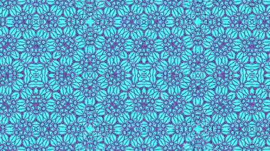 Kaleydoskop animasyonu, psikedelik ve hipnotik etkisi olan renkli grafik desen, renk değiştirip sola kayıyor, video kompozisyonları için uygun..