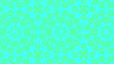 Kaleydoskop animasyonu, psikedelik ve hipnotik etkisi olan renkli grafik desen, renk değiştirip sola kayıyor, video kompozisyonları için uygun..