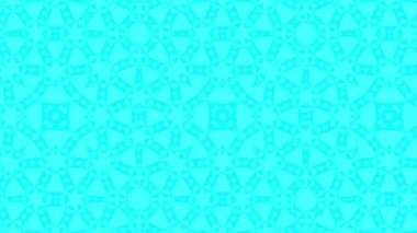 Kaleydoskop animasyonu, psikedelik ve hipnotik etkisi olan renkli grafik desen, renk değiştirip sola kayıyor, video kompozisyonları için uygun..
