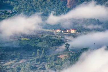 LaoCai, Vietnam 'daki Y Ty kasabası.