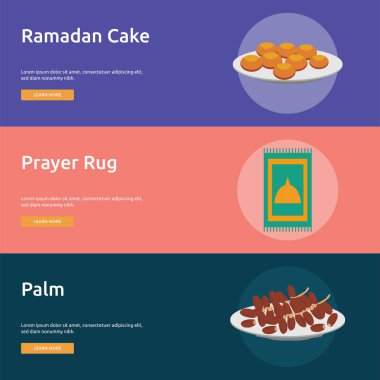 Ramazan Banner kavramsal tasarımı