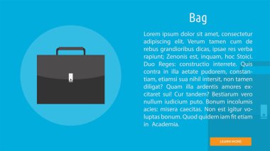 Kutusu kavramsal Banner tasarımı