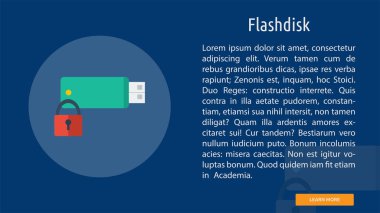Flashdisk Kavramsal Afiş Tasarımı
