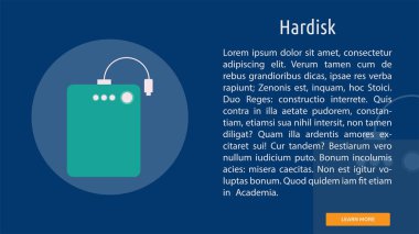 Hardisk Kavramsal Afiş Tasarımı