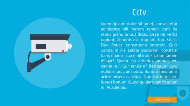 CCTV kavramsal Banner tasarımı