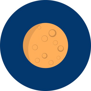 Gezegen simgesi kavramsal tasarım