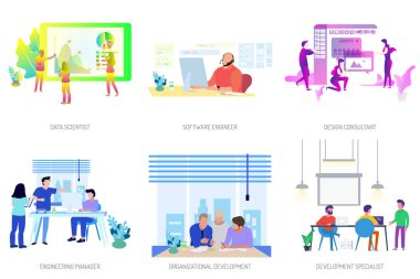 İş insanlar kavramsal tasarım