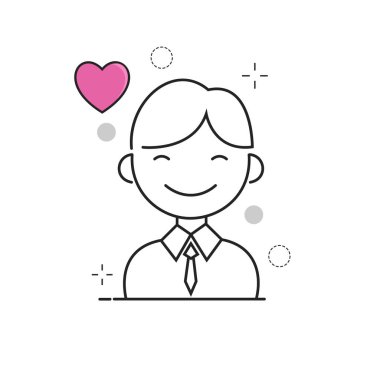 Anahat simgeleri adam aşık düğün stil dolu