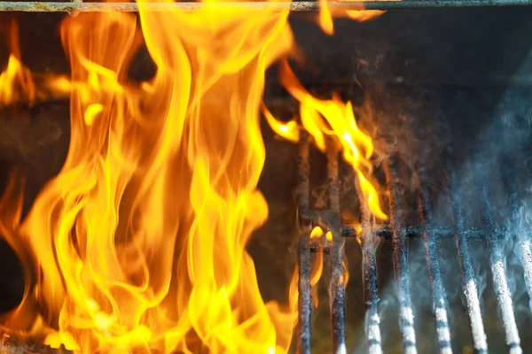 Tres Palanquillas Ardientes Estufa Leña Caliente —  Fotos de Stock