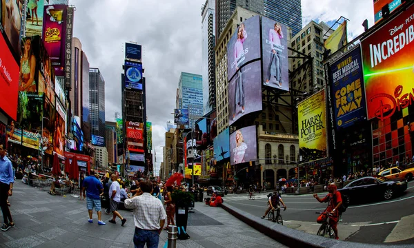 New York City Juni 2018 New York Times Square Topless — Stockfoto