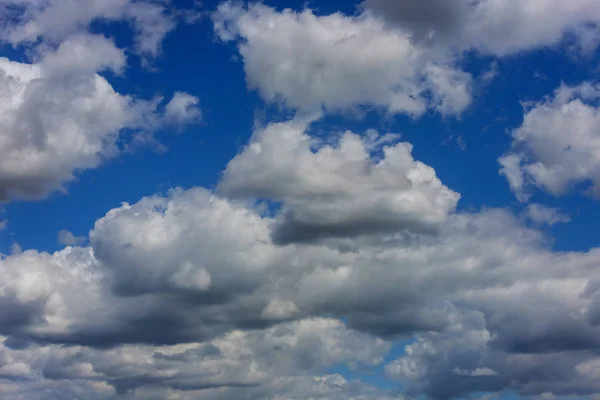 Aerial Sky Clouds Background Blue Sky Clouds Sun — Stock Photo, Image