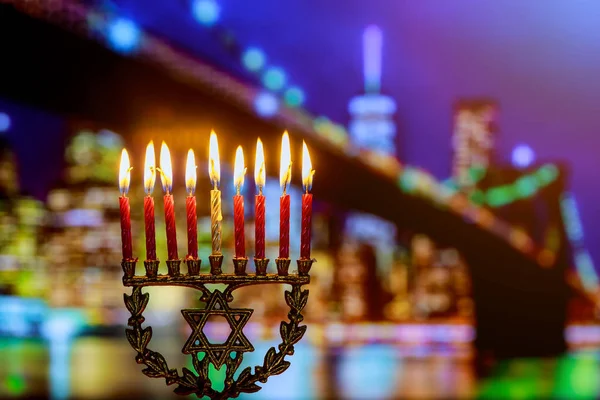 jewish symbol jewish holiday Hanukkah with menorah traditional Candelabra Jewish holiday, Holiday symbol