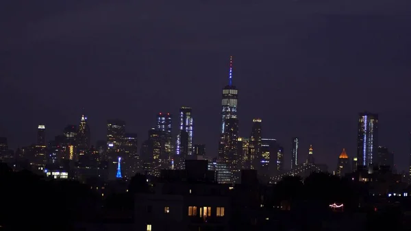 Νέα Υόρκη Ιουν Ημέρα Ανεξαρτησίας Manhattan Νέα Υόρκη Πυροτέχνημα Εμφάνιση — Φωτογραφία Αρχείου