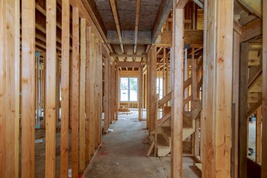 Çerçeve ile ev inşa yeni inşaat çerçeveleme sopa