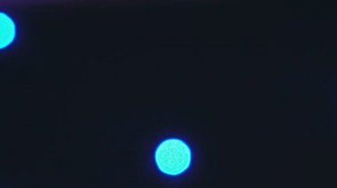 Birçok parlak ışıklar bokeh renkli bulanık