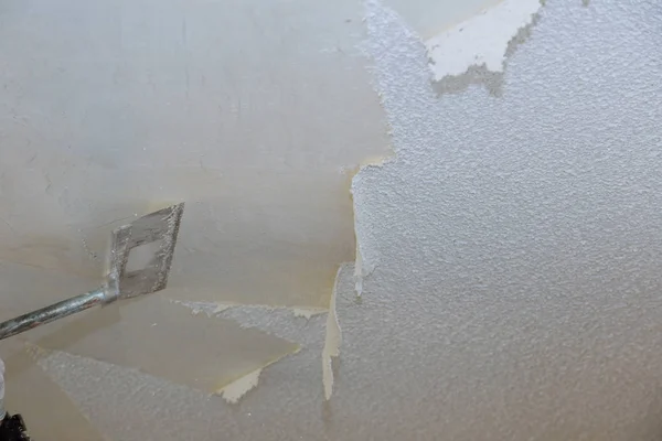 White Plaster Wall Pattern For Texture Popcorn Ceiling