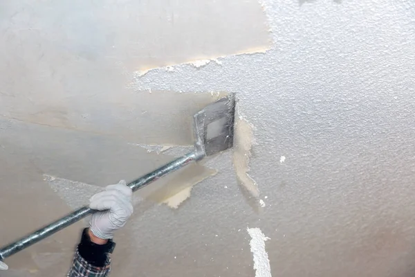 White Plaster Wall Pattern For Texture Popcorn Ceiling