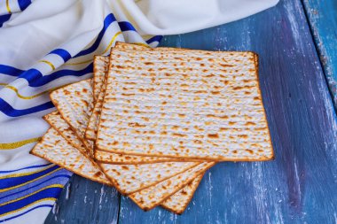 Yahudilik yahudi matza üzerinde dini hamurdan yontman tallit