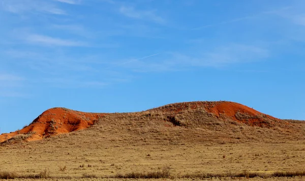 El comienzo de la montaña sobre el desierto de Nuevo México — Foto de Stock