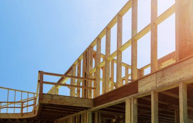 Ev çerçeveleme inşaat çerçevekiriş kiriş