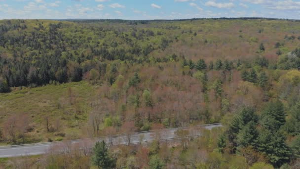 Beau paysage d'été dans les montagnes de Pocono Montagnes Pennsylvanie USA 