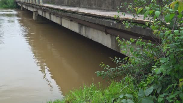 中西部的暴雨造成洪水和农民延误 — 图库视频影像