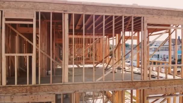 Dům dřevostavby pro postupující domu nový rozvoj dřevo