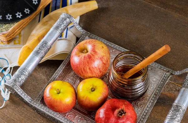 Rosh hashanah jewish New Year holiday concept.