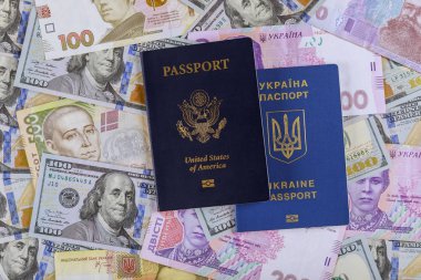 Çifte vatandaş Abd Pasaportu ve Abd Ukrayna Para Ukrayna pasaport pasaportları