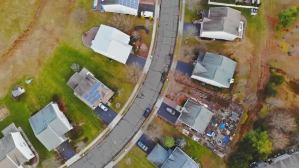 The sleeping area with apartment buildings — Stock Video