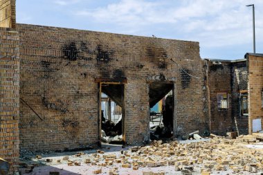 ABD 'deki protestolar ve ayaklanmalar, yangın çıkışının şiddetli yanmasına yol açtı