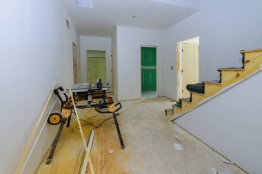 Alçıtaşı alçı kaplama iç döşeme alçıpan inşaat için yeni ev