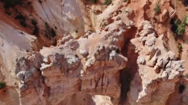Panoramik manzara, geniş format Zion Canyon Ulusal Parkı, ABD