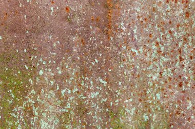 doku eski kahverengi soyulması boya ile metal levha