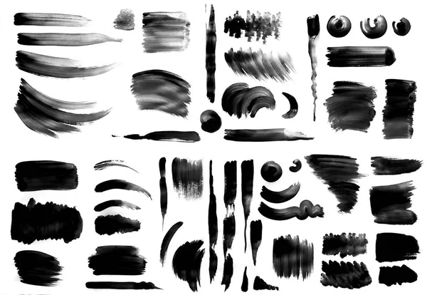 Kağıt üzerine suluboya boya ile fırça darbeleri. arka plan