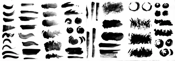 Brush Strokes Watercolor Paint Paper Background Stock Picture