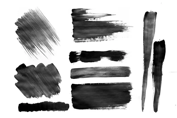 Brush Strokes Watercolor Paint Paper Background Royalty Free Stock Images