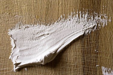 toprak tuval üzerine sürün. doku sanatçılar için