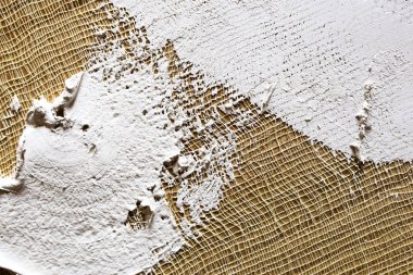 toprak tuval üzerine sürün. doku sanatçılar için