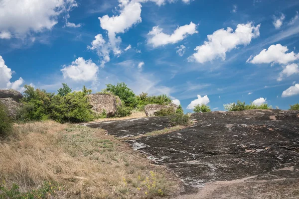 Granite Arbuzinka Rochers Dans Canyon Près Village Aktovo Sur Rivière — Photo