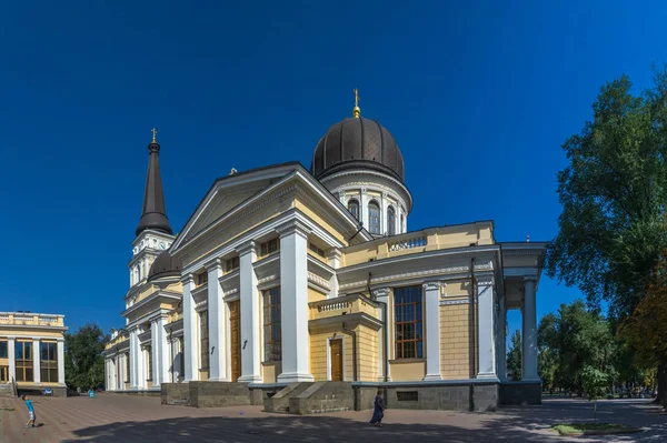 Odessa Ucrania 2018 Odessa Catedral Ortodoxa Los Salvadores Transfiguración Ucrania — Foto de Stock