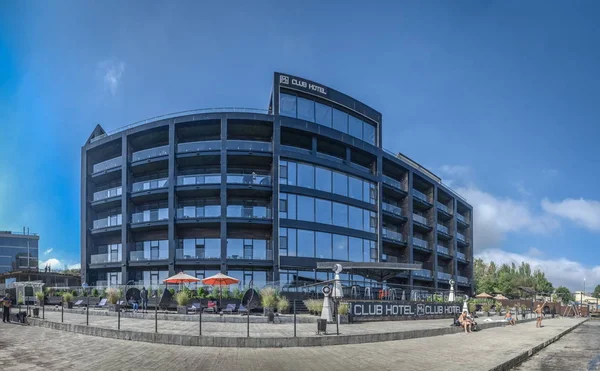 Oděsa Ukrajina 2018 Panoramatický Pohled Langeron City Beach Luxusní Hotel — Stock fotografie