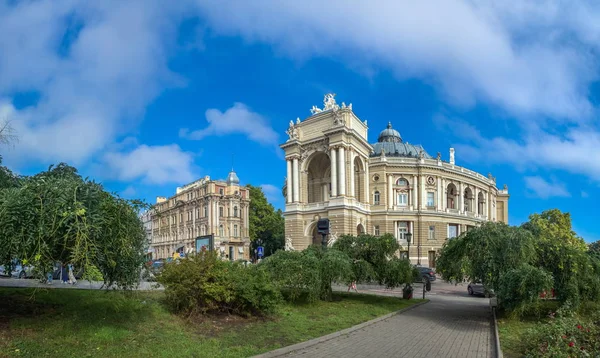 Odessa Ucrania 2018 Odessa National Academic Theater Opera Ballet Ukraine —  Fotos de Stock