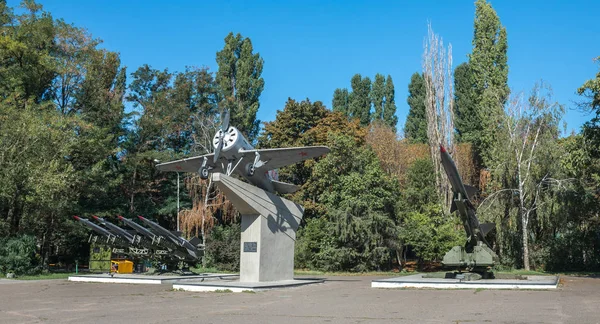 Odessa Ucrânia 2018 Memorial Defesa Heróica Odessa Dia Ensolarado Verão — Fotografia de Stock